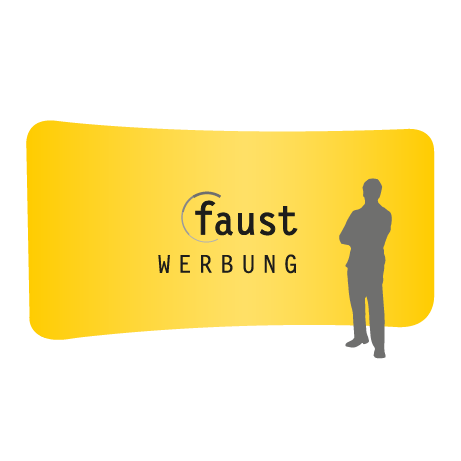 Textilwand ALU | 600er gebogen | einseitig bedruckt